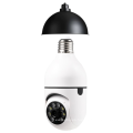Cámara IP de lámpara de bombilla LED de 360 ​​grados